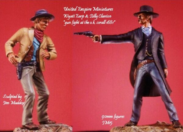 Wyatt Earp & Billy Clanton 1881 JM15