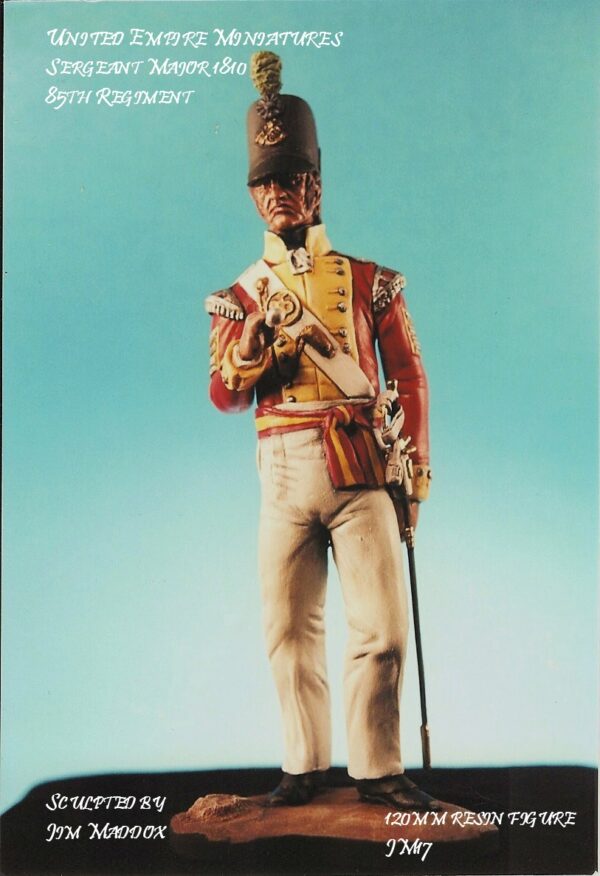 Sergeant Major 85th Regiment British Army 1810 JM17