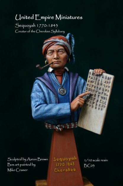 Sequoyah 1770-1843 Creator of the Cherokee Syllabary BC03