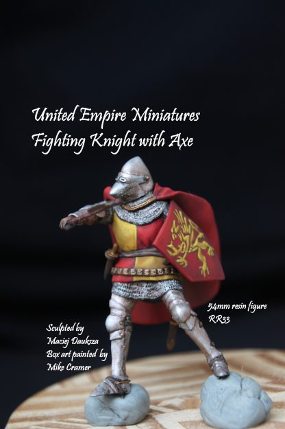 Fighting Knight with Axe 14th Century RR33