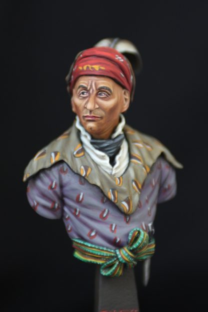 "Dutch" Cherokee Chief Tahchee 1837 CR14