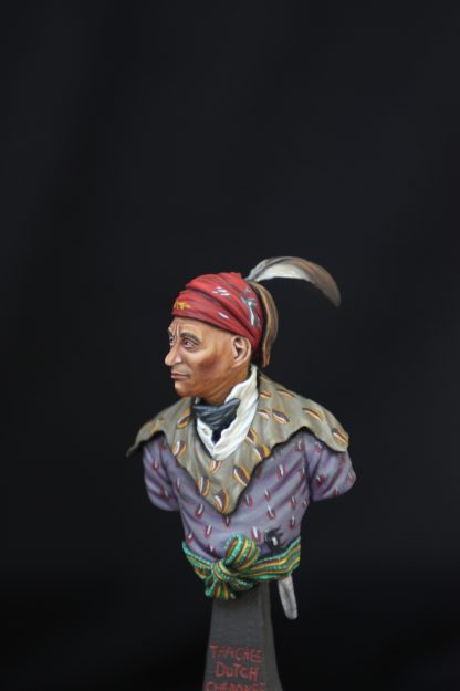 "Dutch" Cherokee Chief Tahchee 1837 CR14 - Image 2