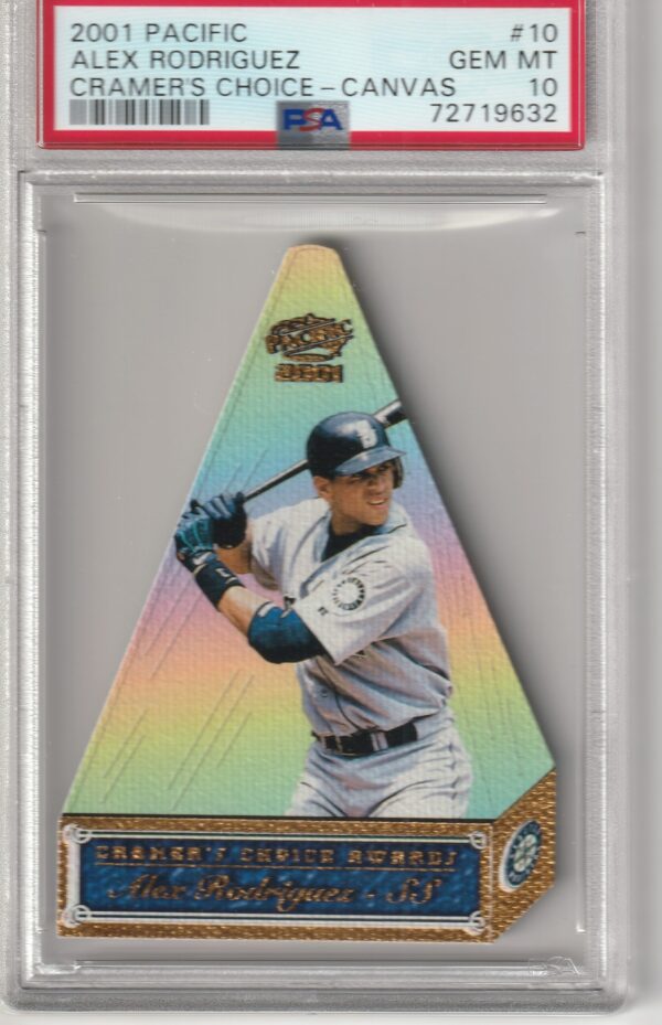 2001 Pacific Cramer's Choice Alex Rodriguez PSA 10