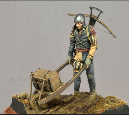 Medieval  Mercenary Crossbowman  SM03