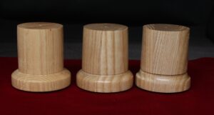 3-Wood Bases Round Ash BA33