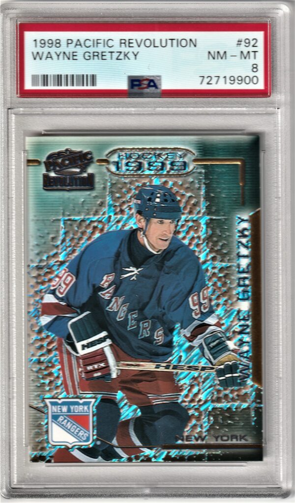 1998 Pacific Revolution Wayne Gretzky PSA 8